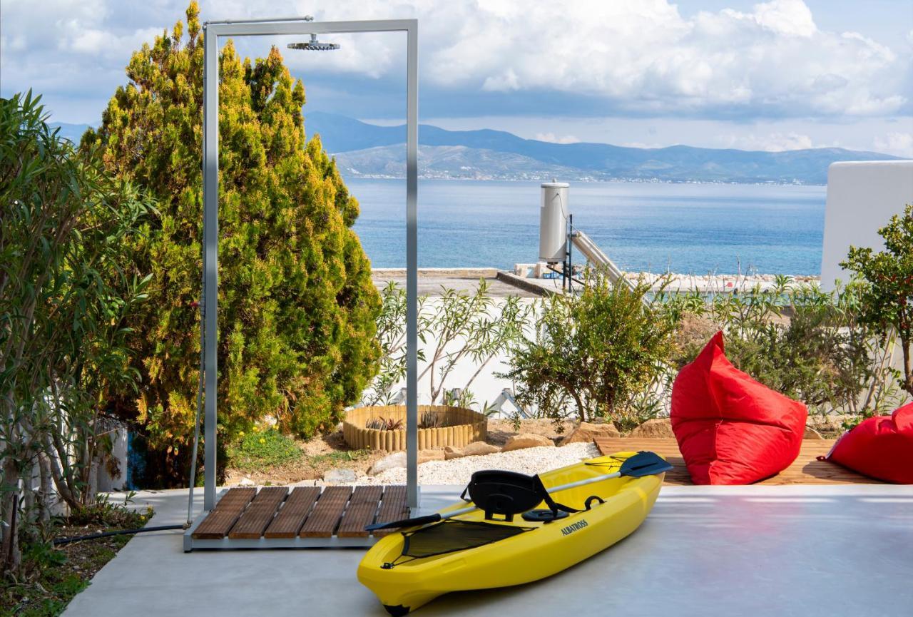 Splash With Amazing Sea Views In Piso Livadi Eksteriør bilde