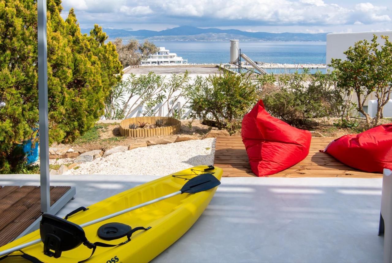 Splash With Amazing Sea Views In Piso Livadi Eksteriør bilde
